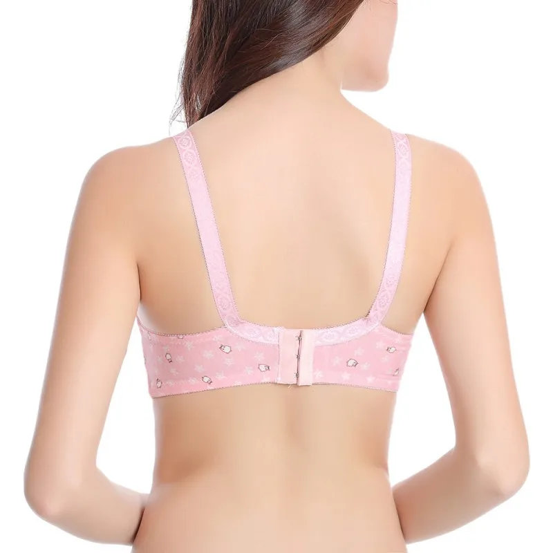 Бюстгальтер для кормящих мам кружевной бюстгальтер на пуговицах спереди