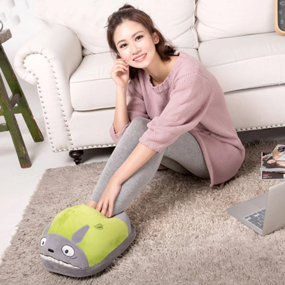 Грелка для ног с мультяшным рисунком электрическая грелка обуви моющаяся