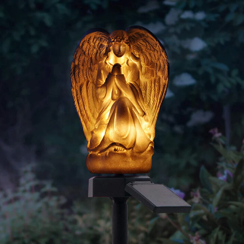 Angel Design водонепроницаемый Солнечный свет открытый сад солнечная лампа фонарь