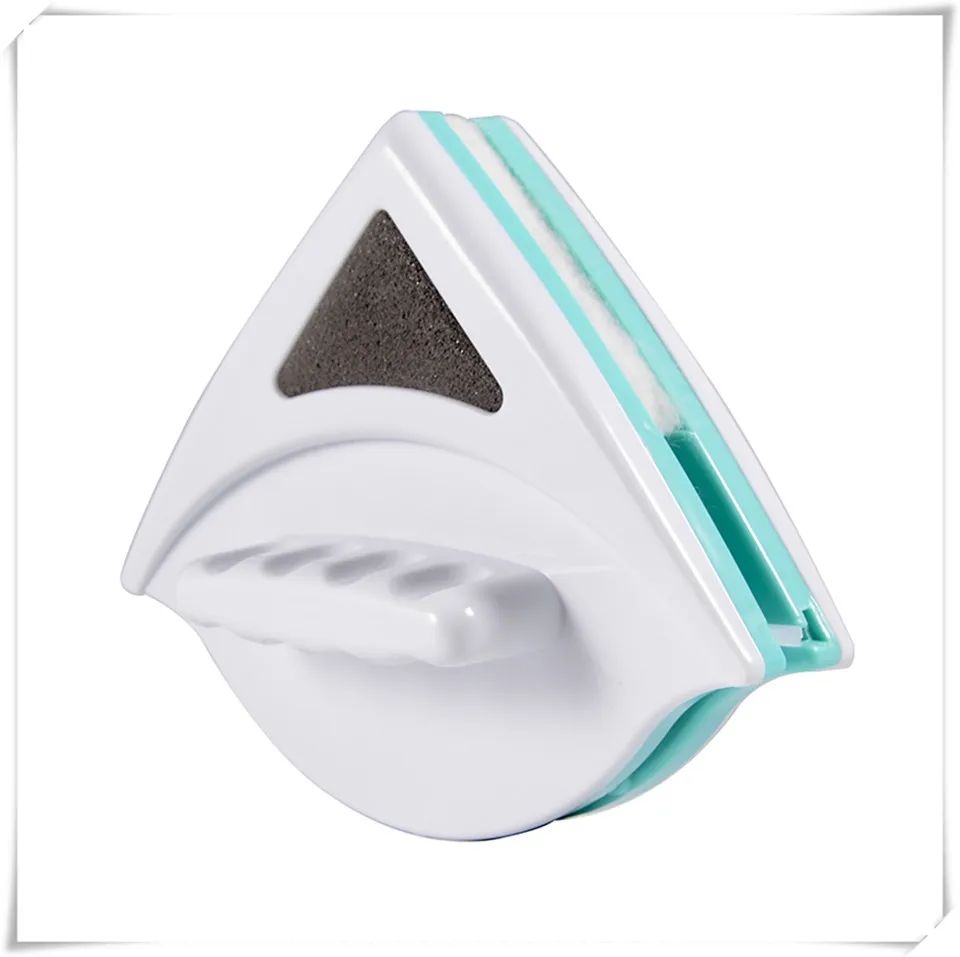 Window Brush Green MSJO Магнитный стеклоочиститель щетка стеклоочистителя боковые магнитные устройства для мытья 5-12 мм одиночное остекление стеклоочиститель - Color: Window Brush Green