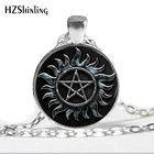 Новинка, подвеска в виде сверхнатурального знака, Ювелирное Украшение, винтажное ожерелье в виде стеклянного купола HZ1