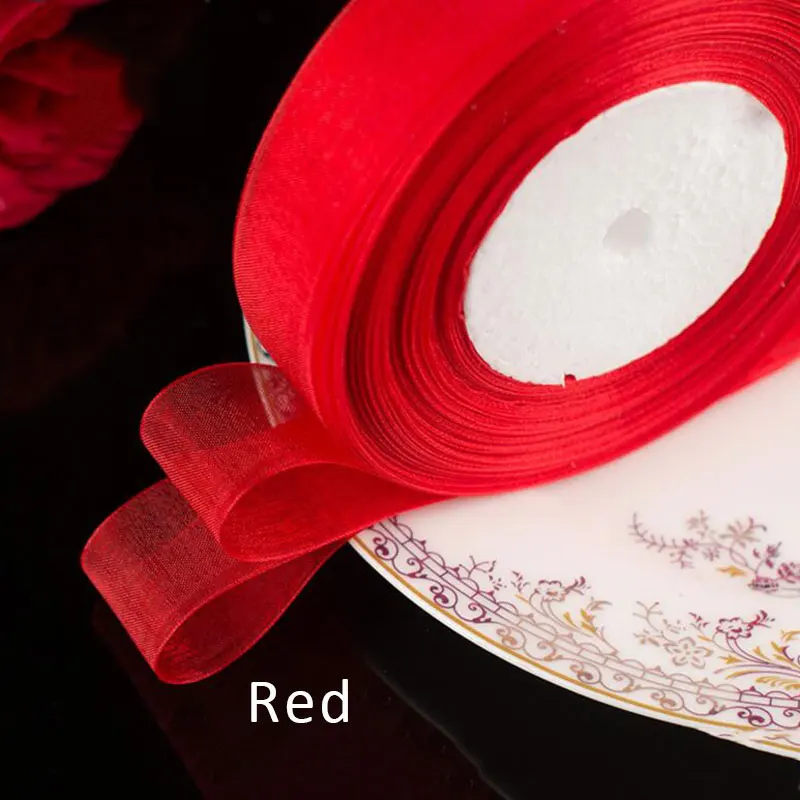 3/4 'ɲ см ширина органза лента швейная аксессуар шифон ткань обертывание