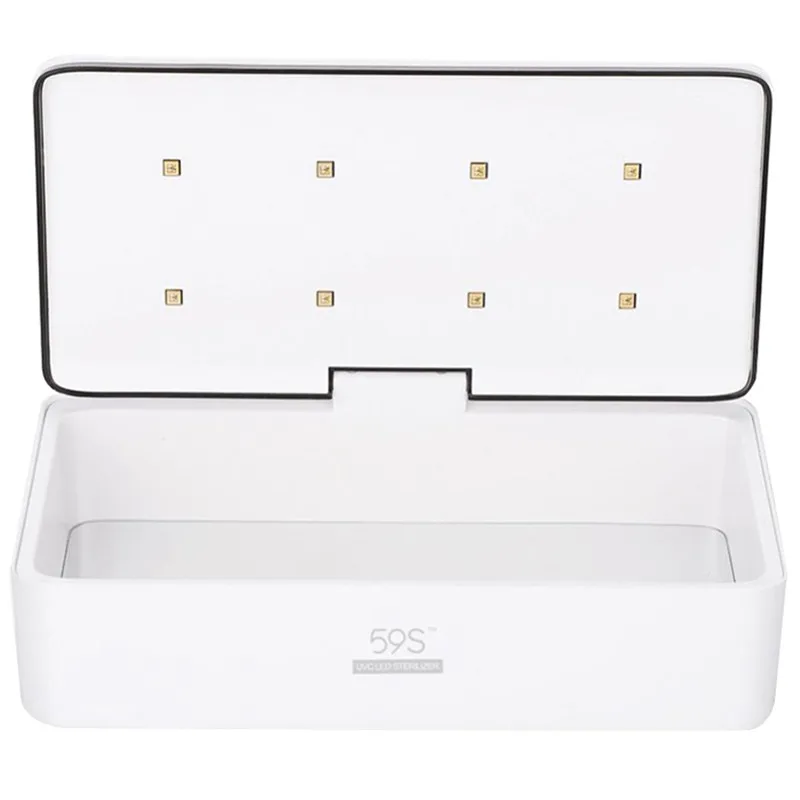59S Smart LED UV стерилизатор коробка аксессуары для ногтей Comestics Кисть макияжа
