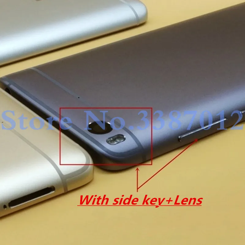 5 15 &quotдля Xiaomi 5S M5S Mi5S mi Задняя крышка батареи чехол + объектив боковые клавиши для