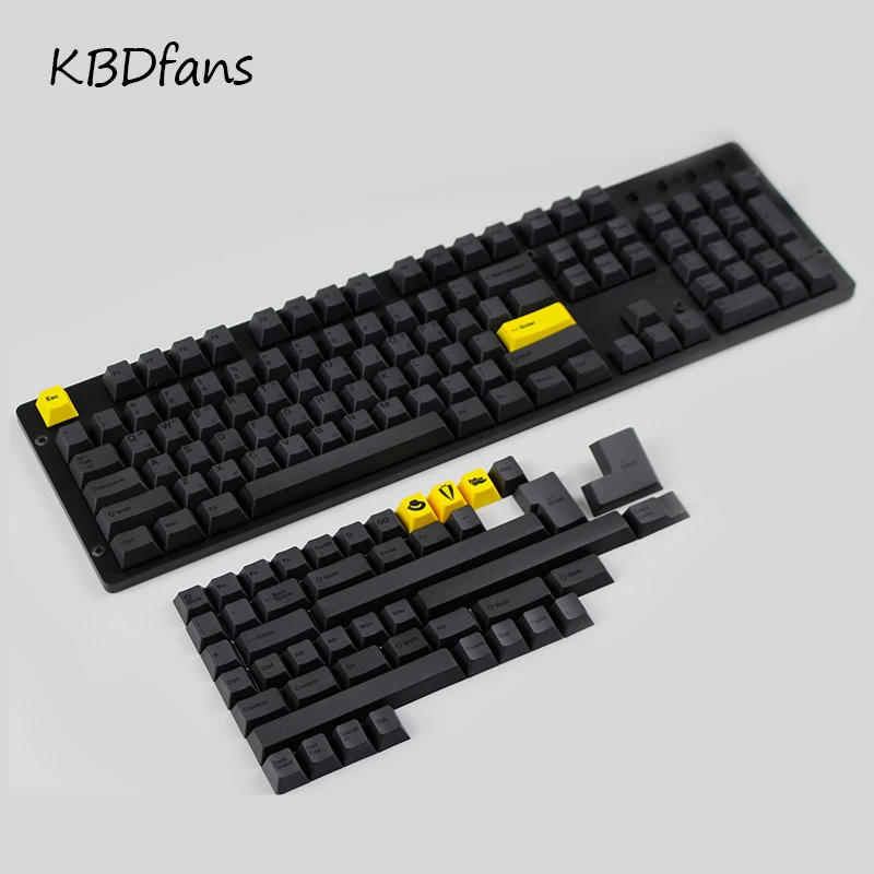 Набор ключей kbdfans dye подложка 152 клавиши Вишневый профиль для usb wried механическая
