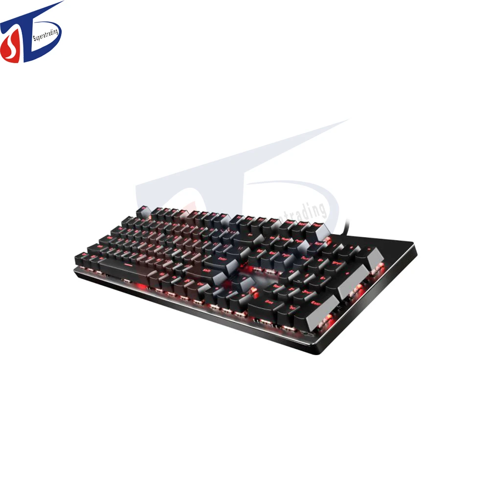 Новый RGB Проводная клавиатура Профессиональная USB gaming механическая для PC