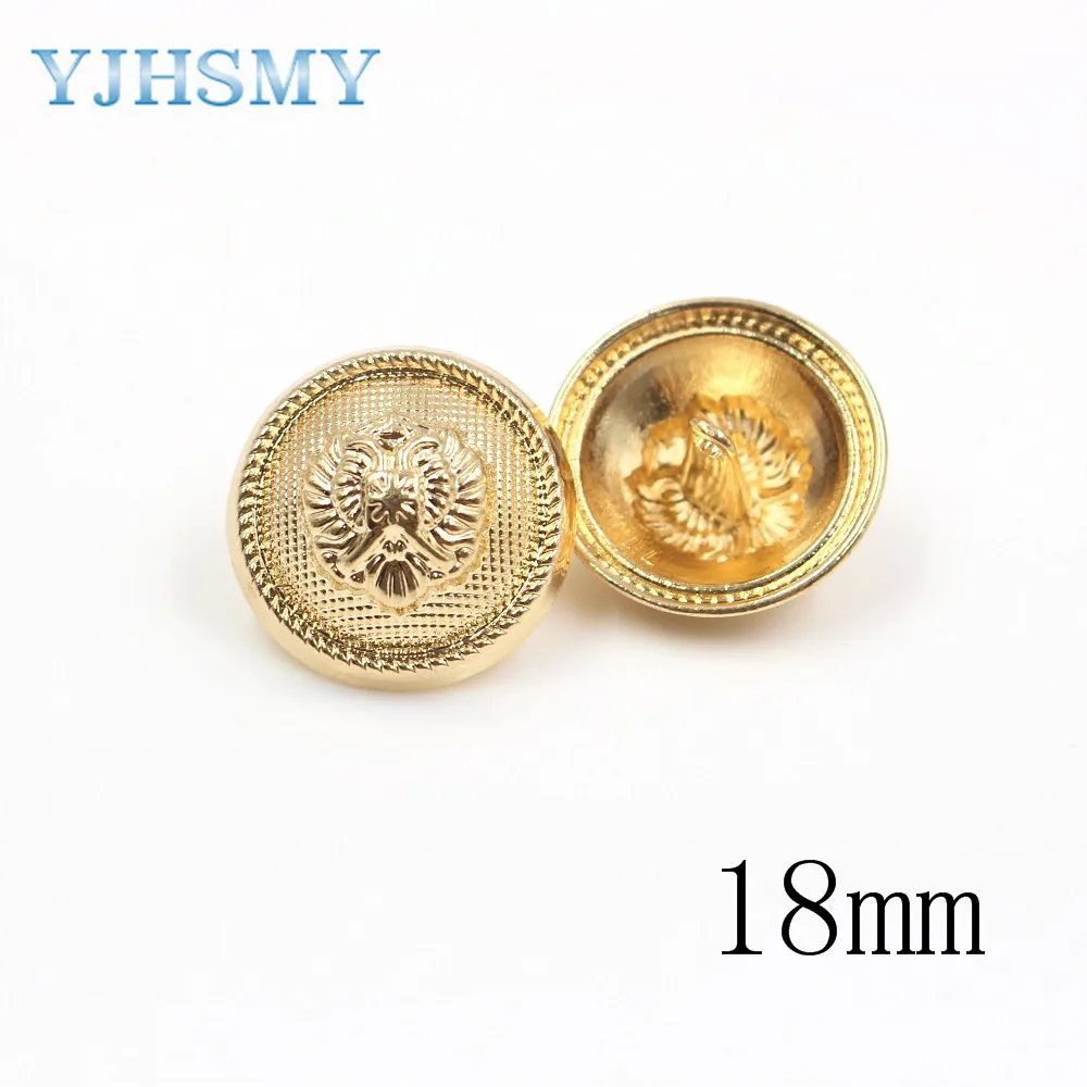 YJHSMY 179162 Модные металлические кнопки DIY аксессуары для одежды ручной работы