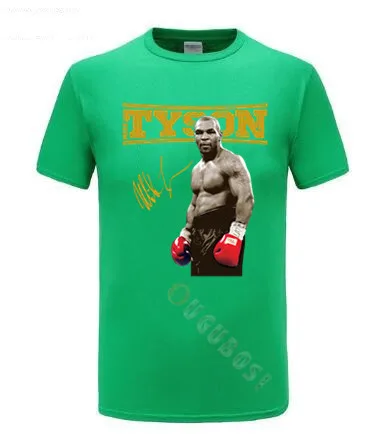 Бесплатная доставка модная повседневная футболка с принтом Майка Тайсона