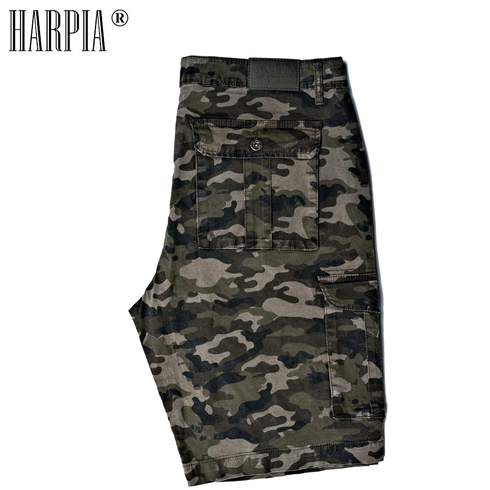 Harpia летние мужские новые армейские зеленые бермуды Camuflada военные шорты Карго