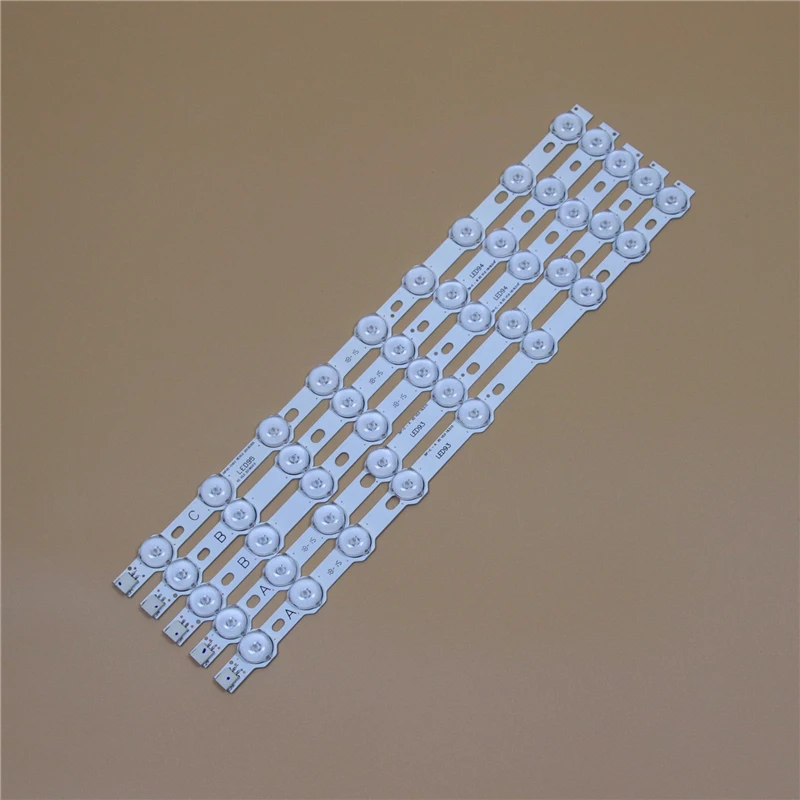 ТВ светодиодные панели для Walker WP3913D, LED 39 дюймов, комплект светодиодных лент для подсветки, 9 светодиодных лампочек, 5 полос, 9FLHY168D 39PF3025D 39FHD-CNOV 39FPD274D