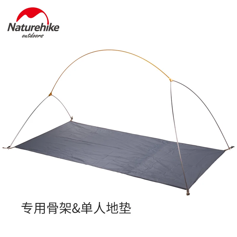 Naturehike Портативный профессиональный двойной Слои 1 человек 210T/20D нейлон