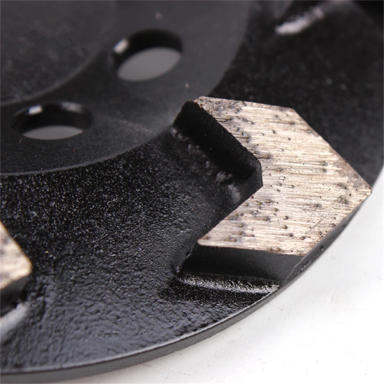GD36 Top Sharp Grinding Pad 5 Inch Diamond Cup Wheel with 8 Arrow Segments for Concrete Terrazzo Floor 9PCS | Инструменты