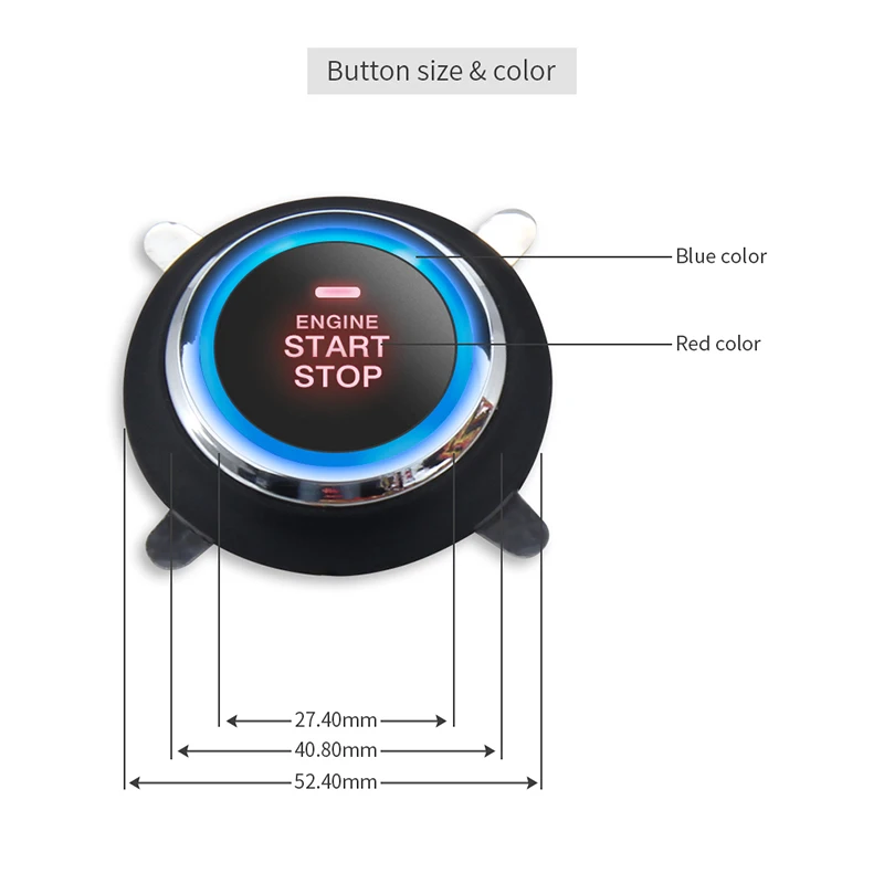 EASYGUARD PKE start stop система двигателя бесключевая Дистанционная центрального замка