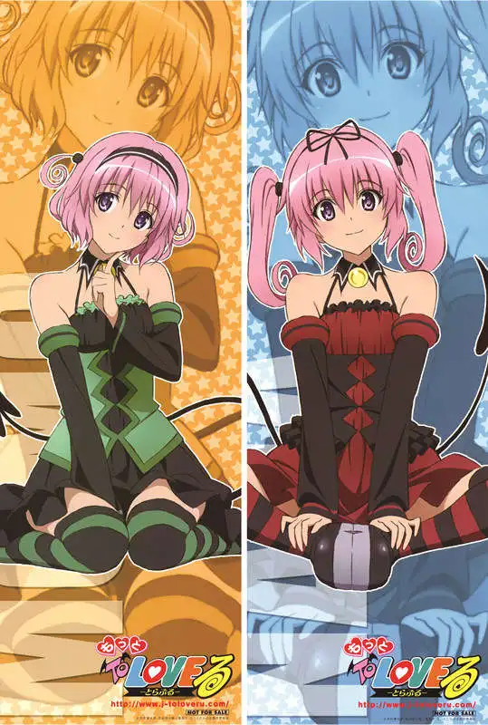 15 To love ru аниме персонажи сексуальная девушка Момо велия deviluke& nana asta deviluke бросок наволочка для любви-Ru наволочка для тела - Цвет: 15