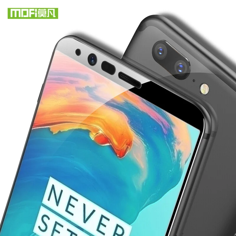 Mofi для oneplus 5t стеклянная пленка one plus Защитная закаленное стекло полное покрытие 9H