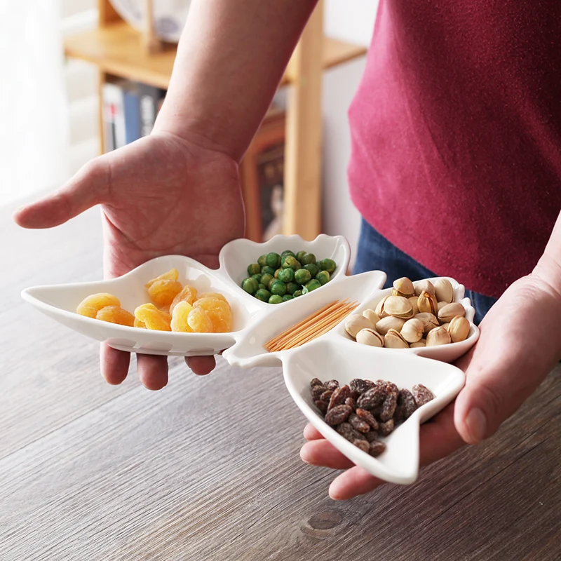 Посуда и тарелки с белыми бабочками креативный костяной фарфор кондитерские