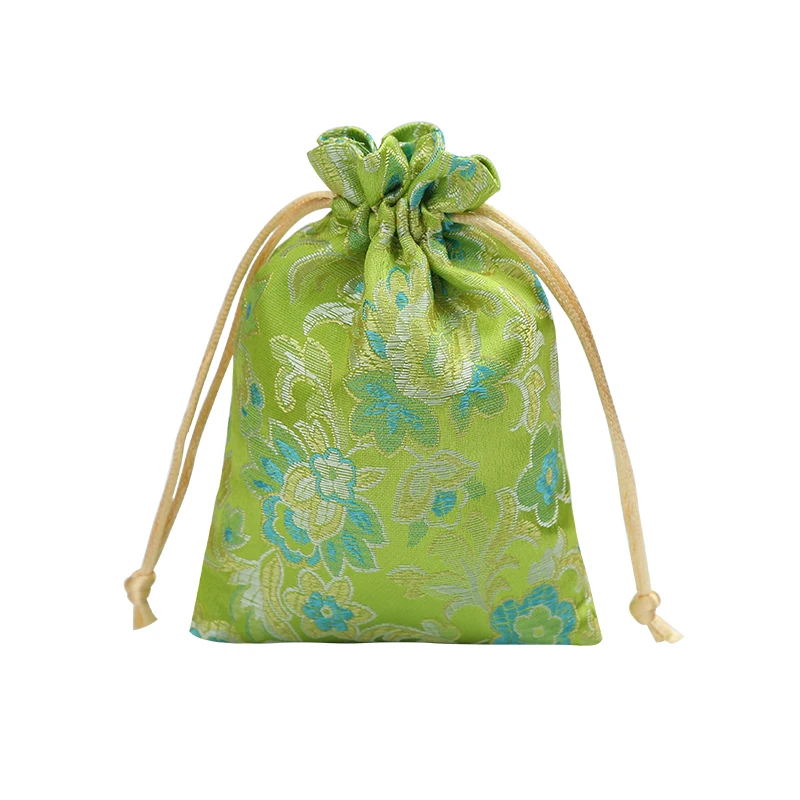 Новый 20 шт мешок ювелирных изделий для рисования маленький шелковый свадебной