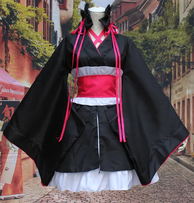 Kikou shoujo wa kizutsukanai аниме мультфильм Хэллоуин косплей Yaya мужчина женщина костюм