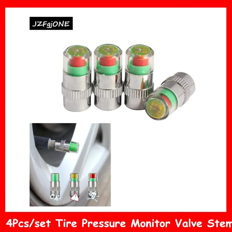 4 шт./компл. Стандартный индикатор давления воздуха уровня в шинах колпачок