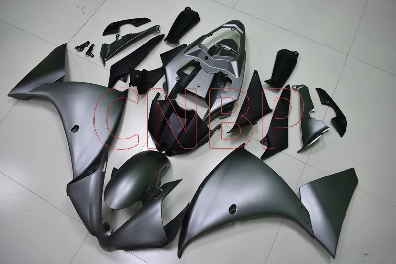 Обтекатель из АБС-пластика YZFR1 2012 - 2014 матовый серый серебристый кузов YZF R1