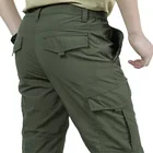 Быстросохнущие Походные штаны для улицы, мужские летние штаны для альпинизма, рыбалки, армейские треккинговые спортивные водонепроницаемые брюки