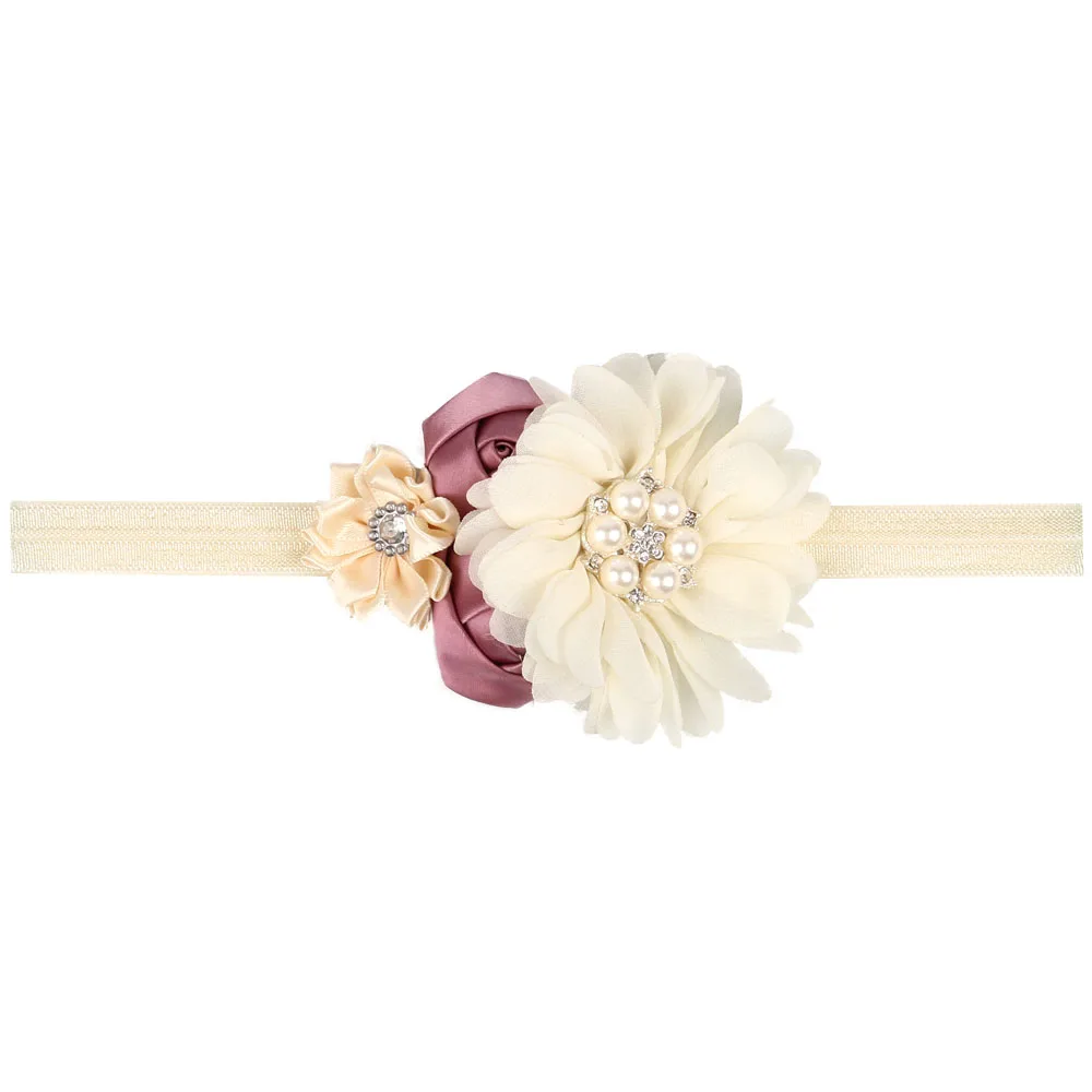 JRFSD A New Cute Headband Newborn Flower Hair Bands Kids Crown Accessories for Girls H007 | Детская одежда и обувь