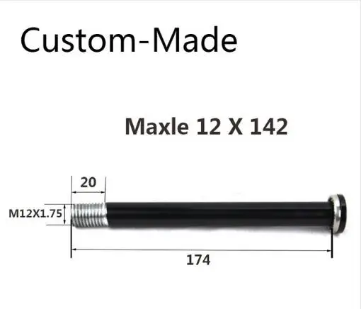 Светло-серый Задняя ось Maxle 12X142 мм на заказ велосипедная ось 12X135 12X148 12X150 ABP 12X142 ABP Boost 12X148 - Цвет: Светло-серый