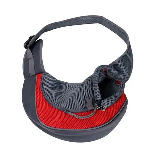 Red Переноска для кошек, домашних животных, собак, слинг, рюкзак, сумка, дышащая, для путешествий, сумка для переноски, для котенка, щенка, маленьких кошек, сумочки с животными - Цвет: Red