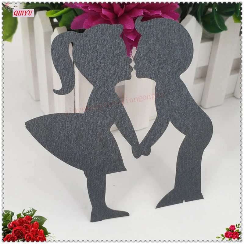 100 шт./лот романтическая бумага для мальчиков и девочек с лазерной обрезкой