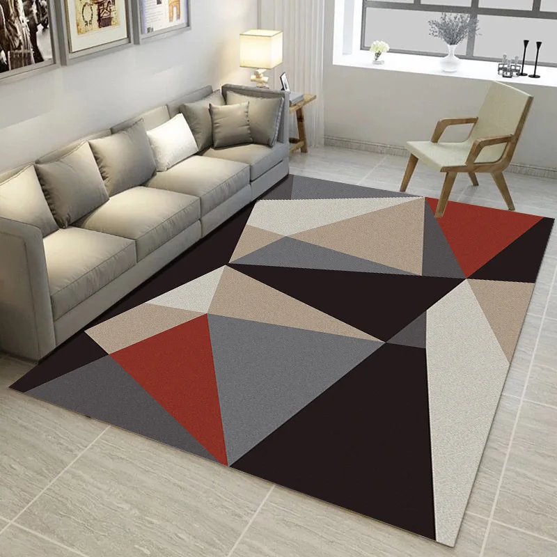 Zeegle Home Decor коврик геометрический ковры для Гостиная Нескользящие диван стол