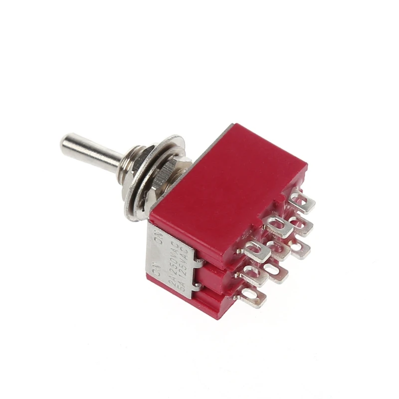 Mini 6mm MTS-302 Toggle Switch 9 Pin 2 Position ON/ON 5A/125VAC 2A/250VAC | Обустройство дома