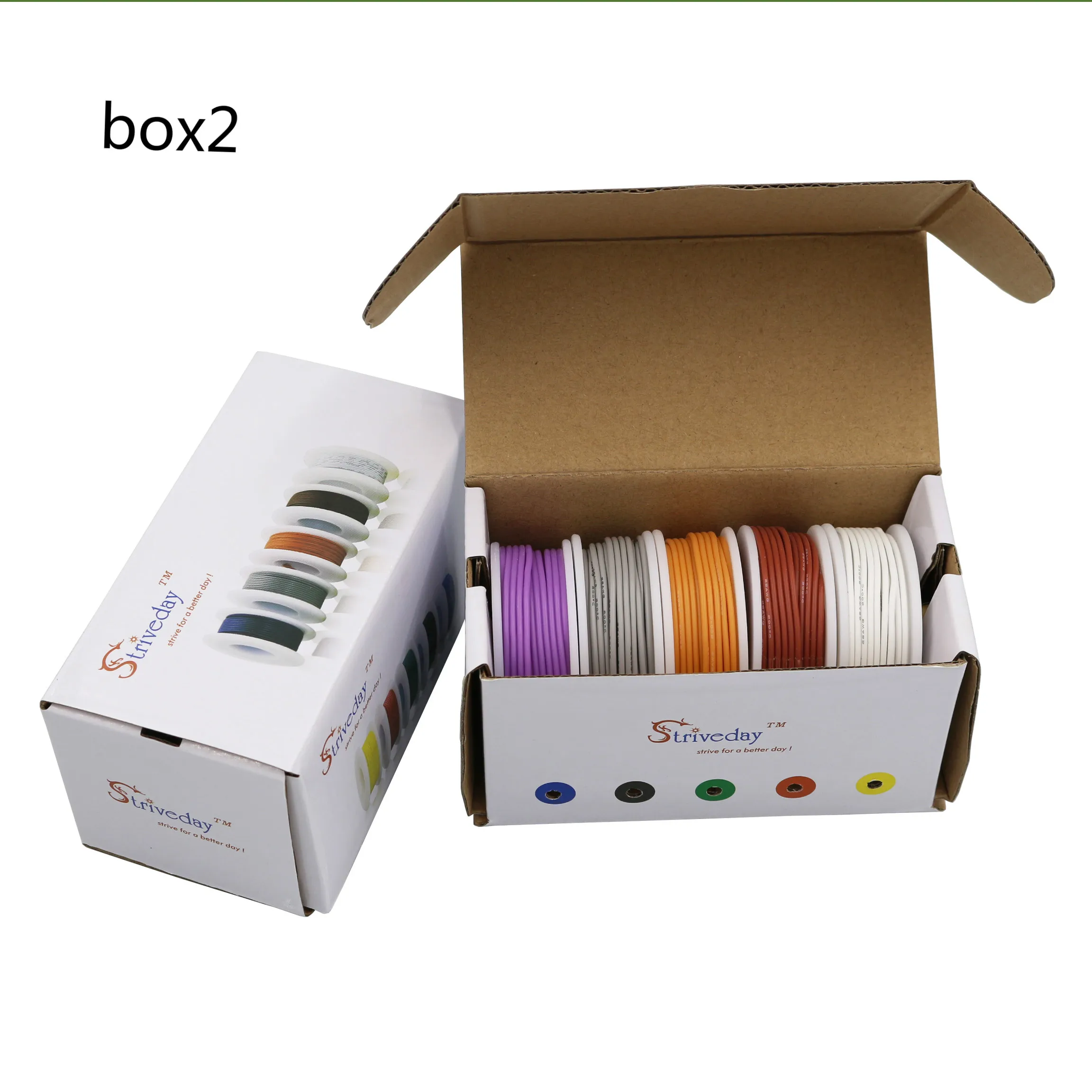 Гибкий силиконовый кабель 30 м 20AWG 5 цветов 1 коробка посылка|silicone wire cable|electric wireflexible