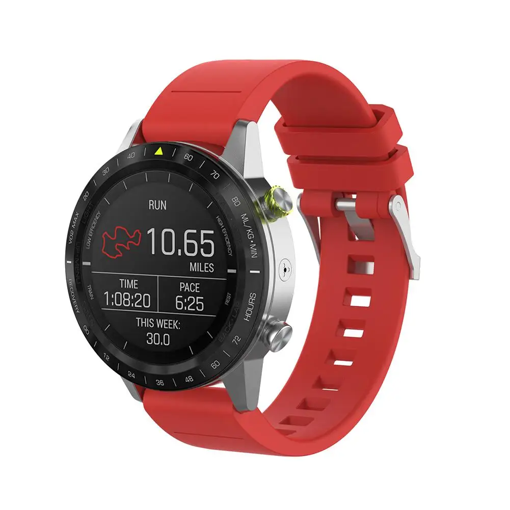 Силиконовый ремешок для часов GARMIN MARQ Athlete 22 мм быстросъемный сменный аксессуары