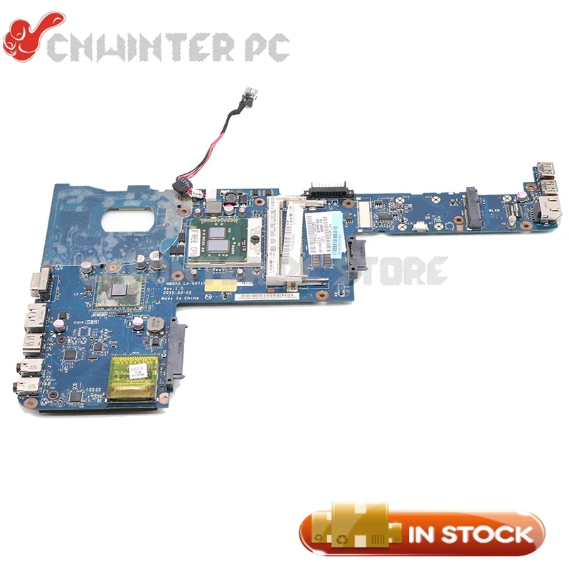 NOKOTION K000104150 NBQAA LA-6071P для Toshiba Satellite M600 M645 серия материнская плата ноутбука HM55 DDR3 HD GMA