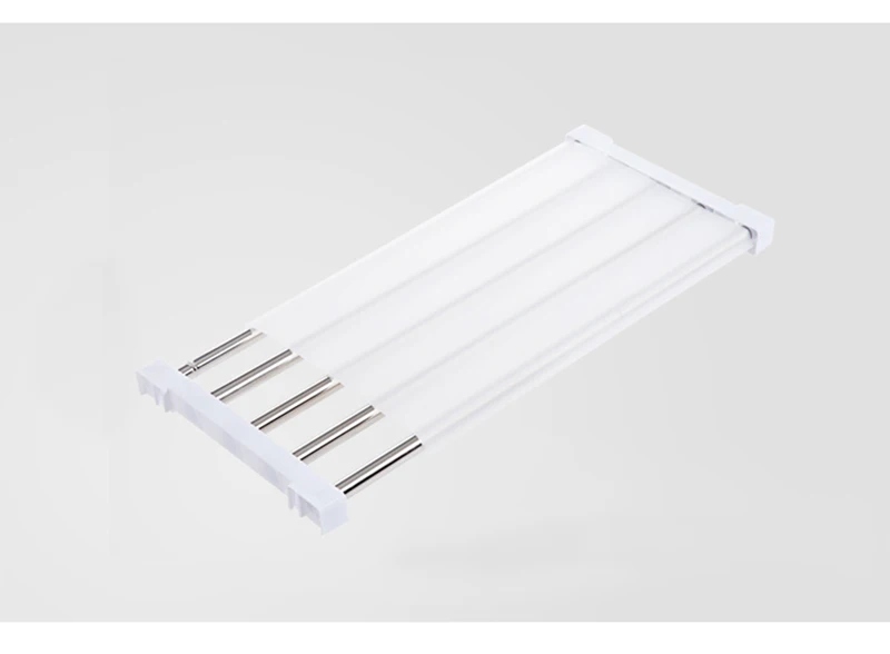 Home storage holder paste type adjustable partition for Wardrobe Cabinet partition shelf dormitory nail-free layered rack
