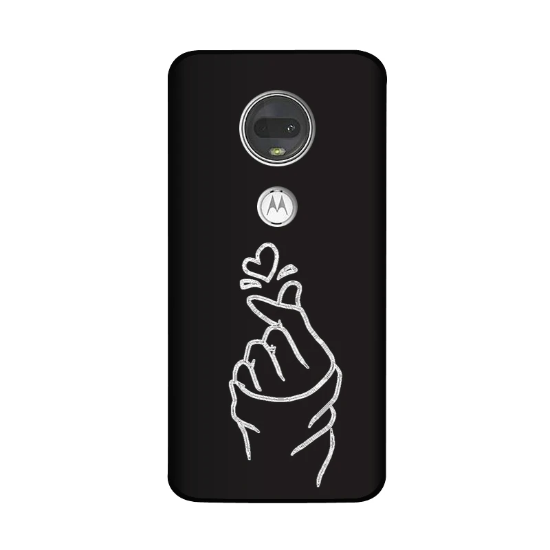 13 Мягкий силиконовый чехол QAQsam для Motorola Moto G7 G 7 Plus Play power с рисунком для Motorola Moto G7 Play Coque - Цвет: 13