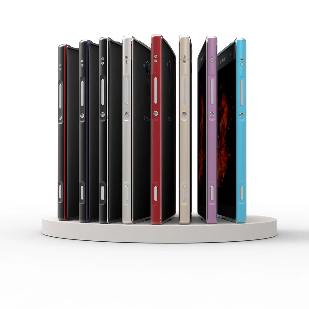 Для sony Xperia XA2 чехол sony XA2 funda Роскошный Глянцевый Алюминиевый металлический каркас для sony Xperia XA2 Ультра чехол-бампер Защитная крышка