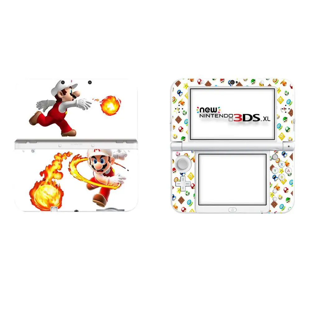 Супер Марио виниловый чехол наклейка Кожа Наклейка для новых 3DS XL LL скины стикер s