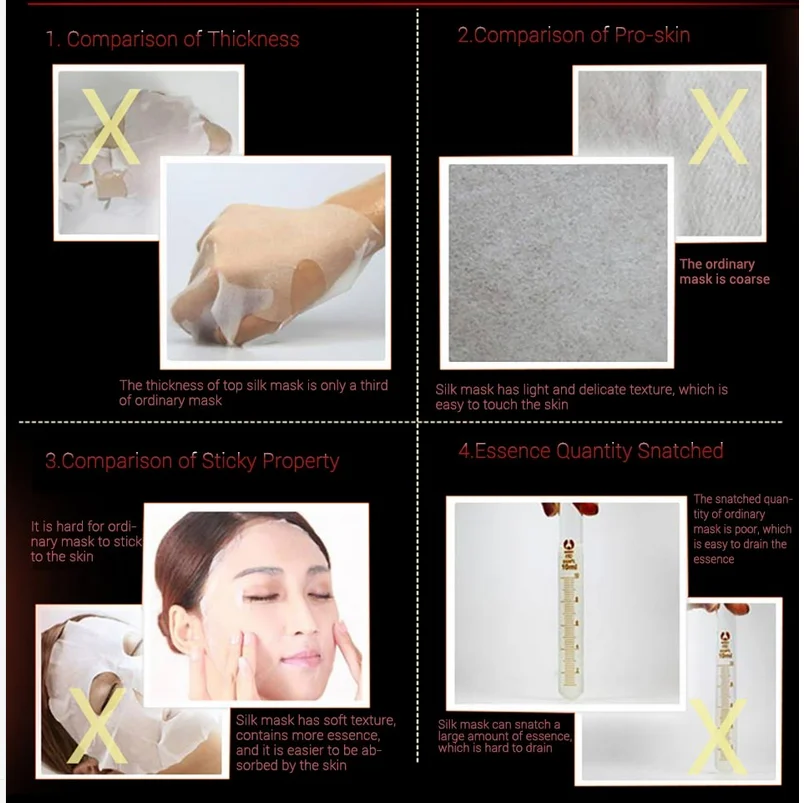 Qyanf левовращающий VC отбеливающая маска для лица уменьшение меланина удалить