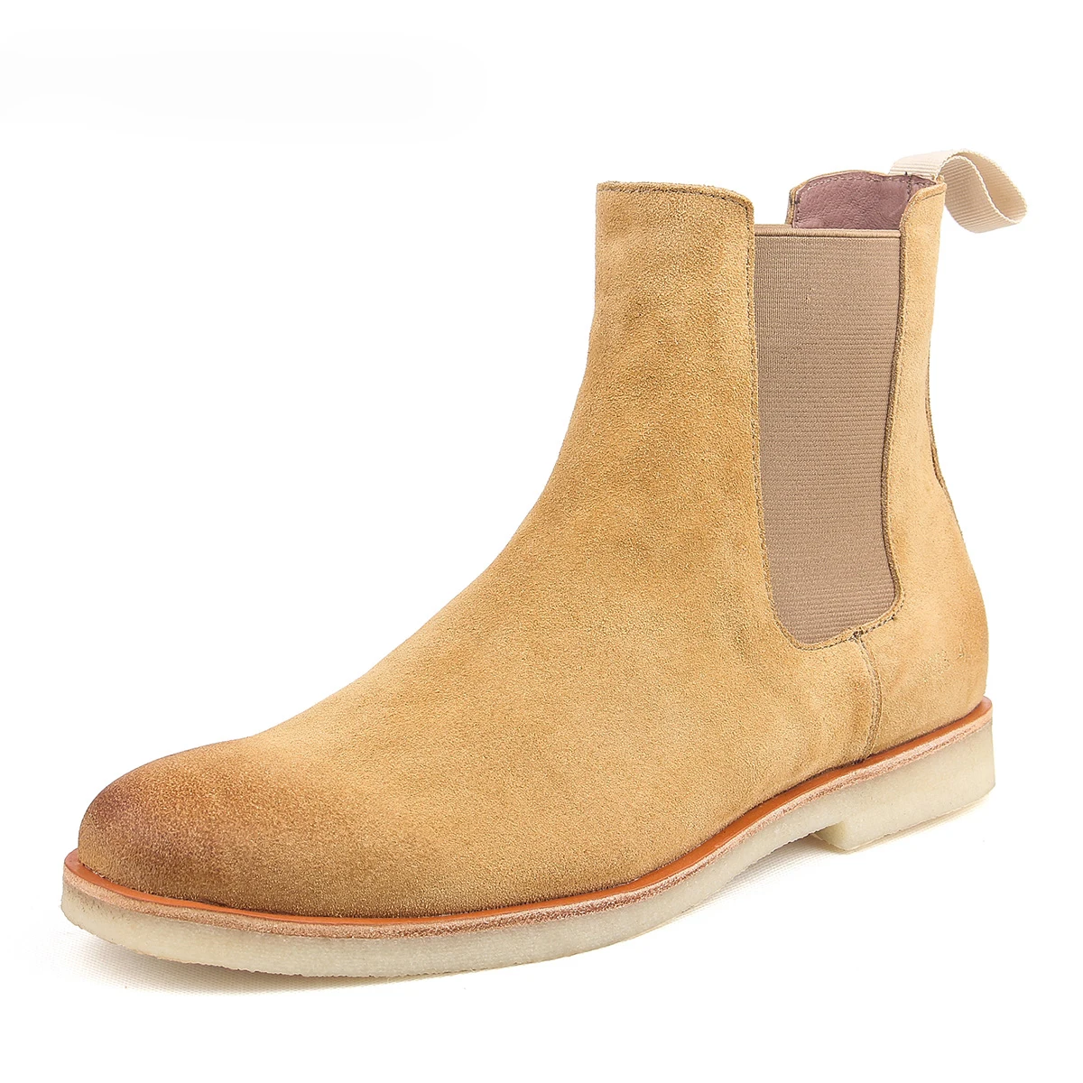 Мужские ботинки челси WPG винтажные джинсовые байкерские Новое поступление 2018 |