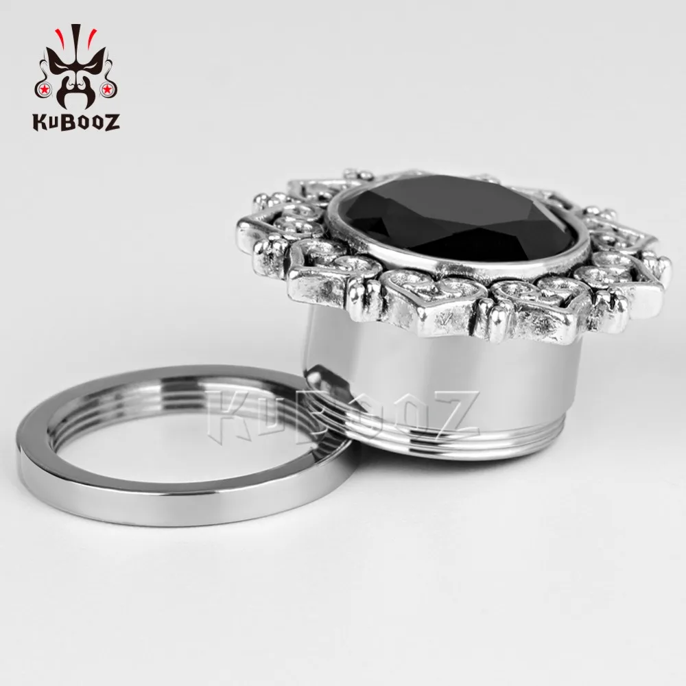 Серьги вкладыши KUBOOZ из нержавеющей стали ювелирные расширители для тела оптовая