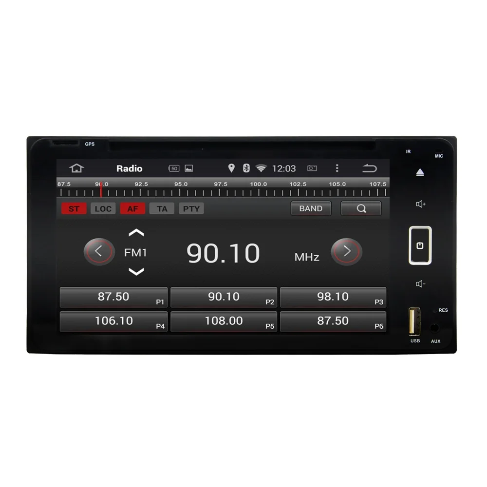 2din android 5.1.1 автомобильный GPS радио Для Toyota RAV4 2001-2008 Автомобилей Электронные