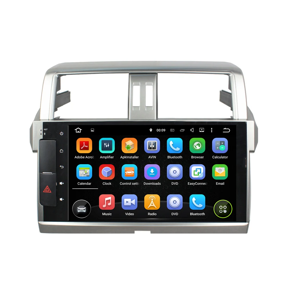 Автомобильный DVD-плеер с экраном 10 1 дюйма Android 5 GPS-навигационная система