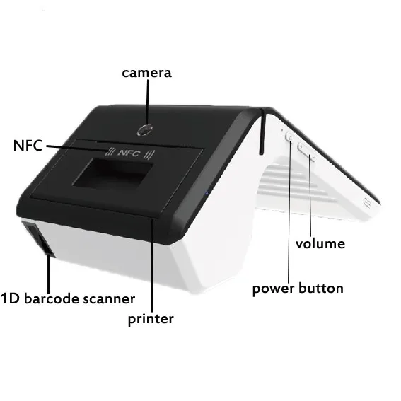 TS 7002 Ручной android pos терминал беспроводной NFC смарт карта считыватель магнитных