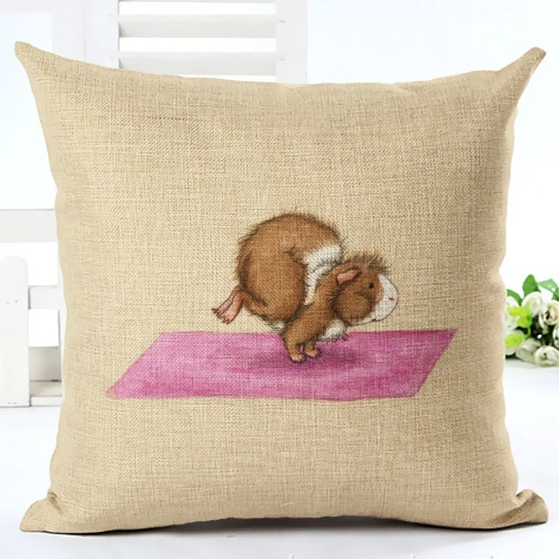 Наволочка для йоги наволочка домашнего декора льняная | Дом и сад