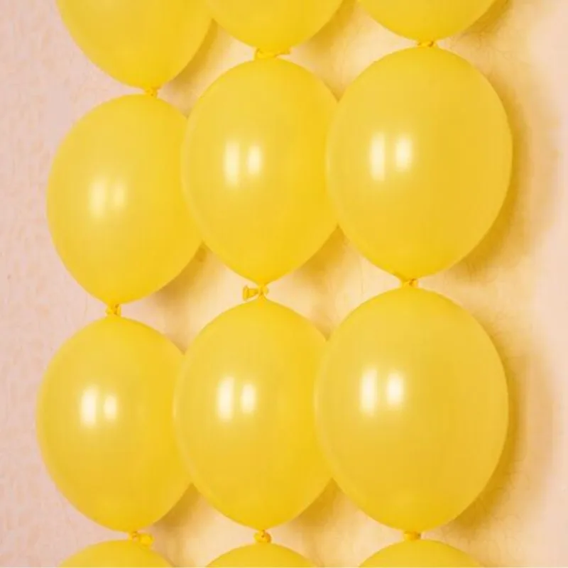 50pcs12 дюймов латексные фиолетовый Хвост шары Baby Shower Свадебные украшения для