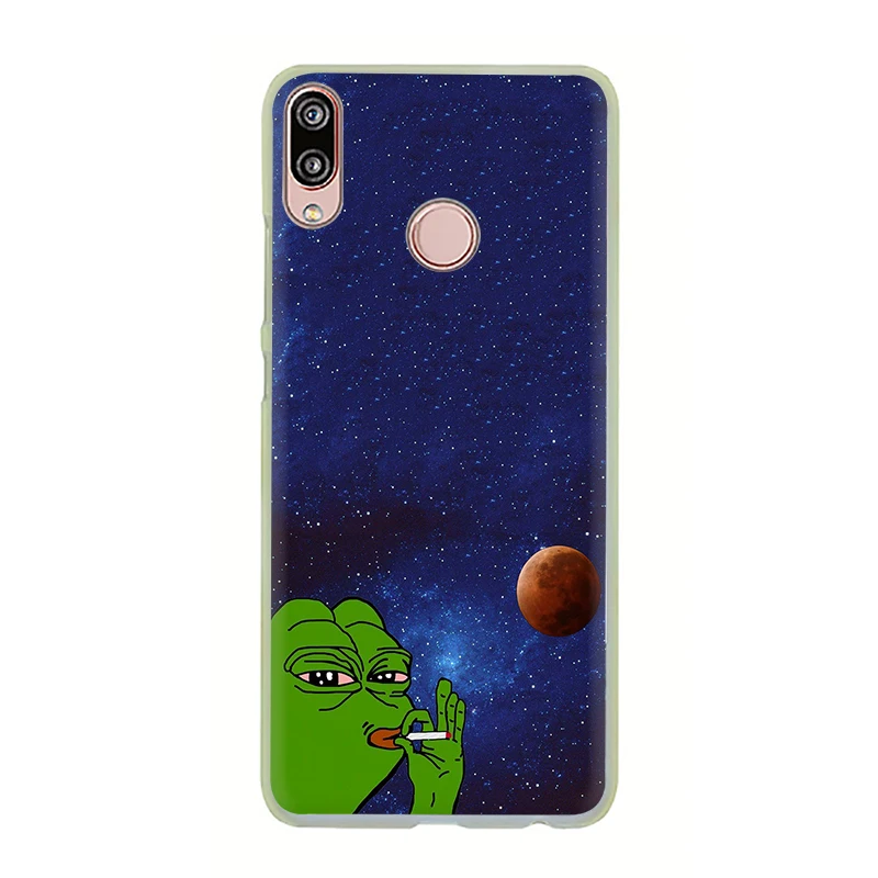 H3 Жесткий чехол для телефона The frog meme memes для huawei Honor 6A 6C 7A Pro 7C 7X 8C 8X8 9 10 Lite Play - Цвет: H3