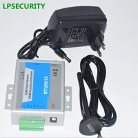 lpsecurity smart gsm module gate door opener operator remote access controller 2 digital input 1 relay output siren input
