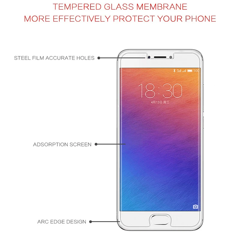 Защитная пленка для экрана переднее закаленное стекло Meizu M3 Note Blue Charm Note3 M1 M2 MX5 MX4 Pro