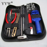 16pcs a set watch repair tool kits set zip case holder opener remover wrench screwdrivers watchmaker watch accessories